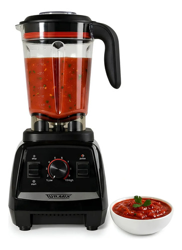 TURMIX Licuadora Turbo 1500W | Vaso 2L Policarbonato | 10 Velocidades + Pulso | Cople Metálico | Cuchillas Acero Inoxidable | Electrodomésticos Cocina Licuadoras Procesador De Alimentos