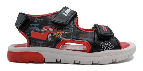 Sandalias Nenes Luces Footy Abrojos Livianas Cars Cars1025