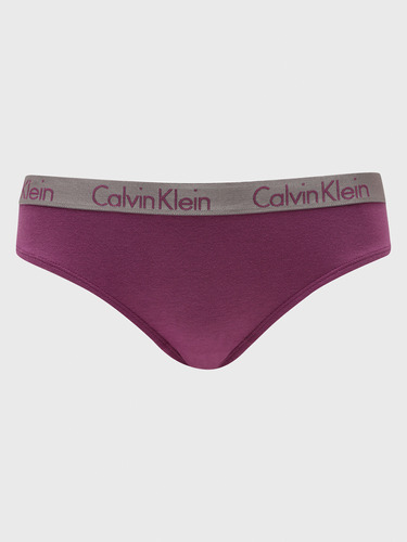 Calzón Bikini Radiant Cotton Burdeo Calvin Klein