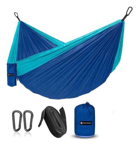 Hamaca Colgante Doble Pentagon Camping Outdoor + Bolso Y Acc