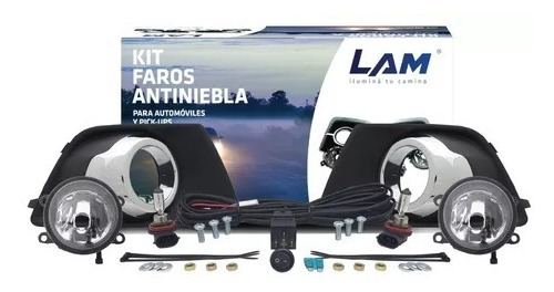 Kit Conjunto Luces Paragolpe Ford Ecosport 3 Crom 2012 2013