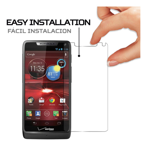 Protector Pantalla Antishock Para Motorola Razr M