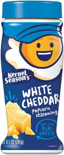 Kernel White Cheddar Popcorn Seasoning, 8.5 Oz 241g
