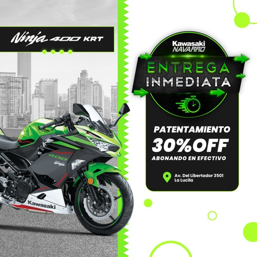 Imagen 11 de 15 de Kawasaki Ninja 400 Krt Posibilidad De Financiar En 18 Cuotas