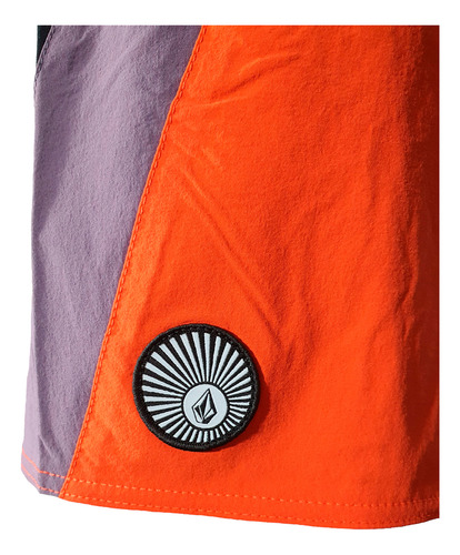 Malla Volcom Natación Hombre Asymilation 19 Nja-neg-lila Cli