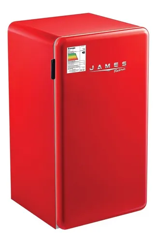 Frigobar James Rj 90 M Rojo 102 L