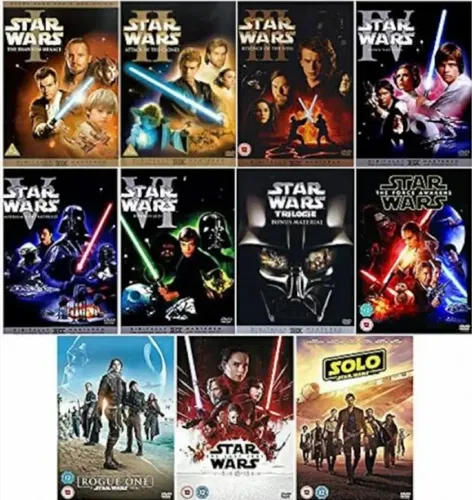 Dvd Coleção: Star Wars ( 11 Filmes) | MercadoLivre