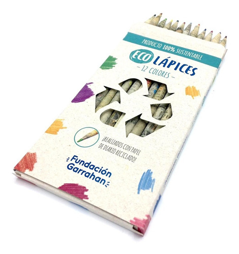 Imagen 5 de 10 de Eco Kit Libro Y Lápices Para Colorear - Fundación Garrahan