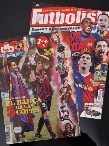 Revista Fútbol Futbolista N°74, Don Balón N°118 Fc Barcelona