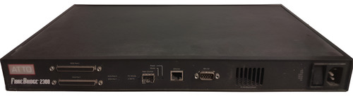 Atto Fibre Bridge 2300 Scsi Ponte Fibre Channel (c10) (Usado)