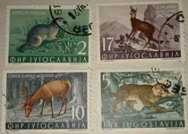 Comprar Cuatro Sellos Sobre Fauna Silvestre