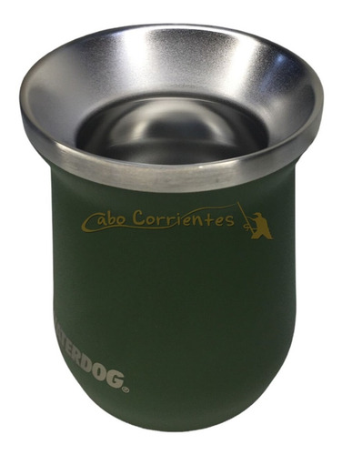 Imagen 5 de 10 de Mate Termico Vaso Acero Inoxidable Waterdog Zoilo 240 Ml
