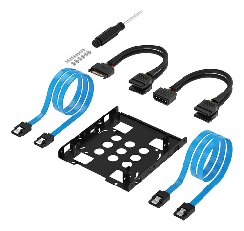Kit De Montaje De Disco Duro Interno De 3.5 Pulgadas A X2 Ss