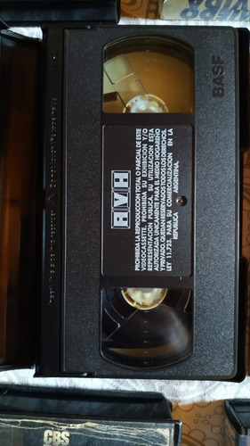 Lote 20 Vhs Originales Probados En Perfecto Estado Sin Moho