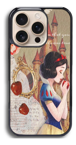 Funda Antigolpes Para Iphone Y Otros Blanca Nieves No.1 Negro Iphone 12 Pro Max