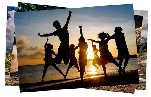 Papel Fotográfico 180g Glossy A3 À Prova D´água 500 Folhas