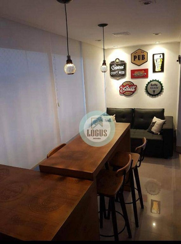 Imagem 10 de 24 de Apartamento Com 3 Dormitórios À Venda, 105 M² Por R$ 1.220.000 - Paseo Diadema Residencial Club- Centro - Diadema/sp - Ap1840