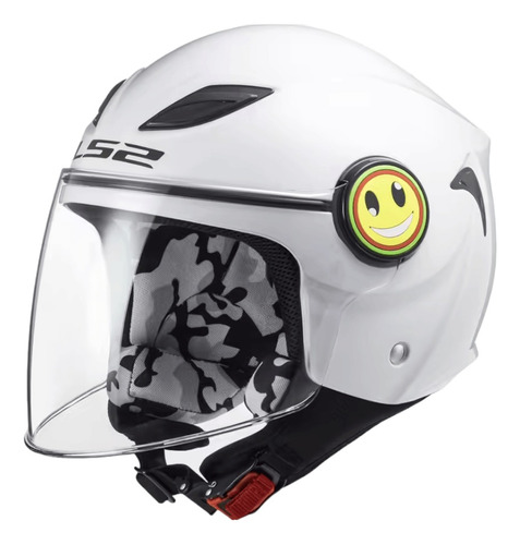 Casco Ls2 Para Niños Funny Blanco 