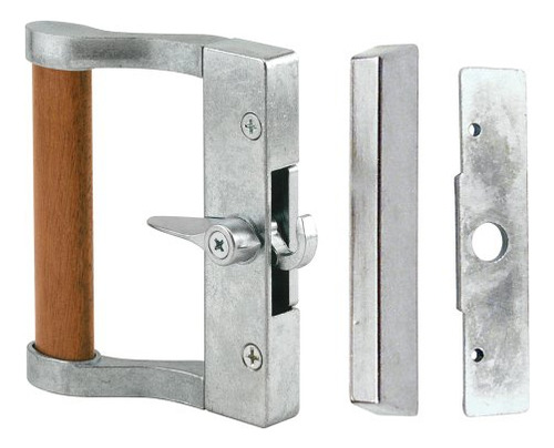 Mango De Puerta Corredera Gris Prime-line C 1023, Zinc