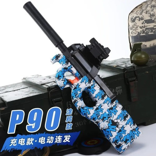 Pistolas Eléctricas De Juguete Mini P90 Water Gel Blaster We