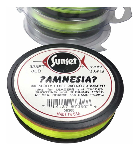 Nylon Amnesia 8lbs. / 0,26mm. Ideal Brazolada - Running Fly