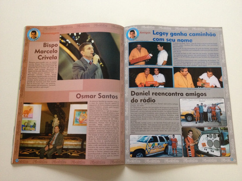 Revista Fã-club Turma Do Dani Daniel F.c N°16 Cc796 (Usado)
