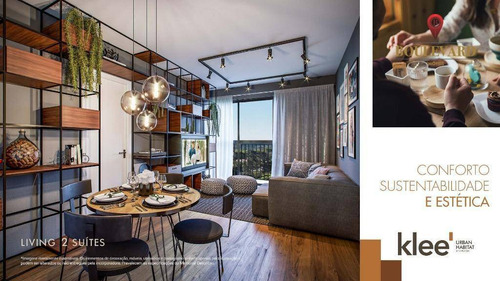 Imagem 3 de 13 de Apartamento No Klee Urban Habitat, Com 2 Dormitórios À Venda Por R$ 491.900 - Mossunguê - Curitiba/pr - Ap0369