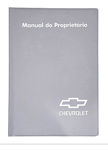 Imagem 1 de 2 de Capa Porta Manual Proprietário Chevrolet Gm Pvc