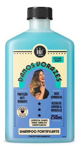 Shampoo Danos Vorazes 250ml Lola Cosmetics