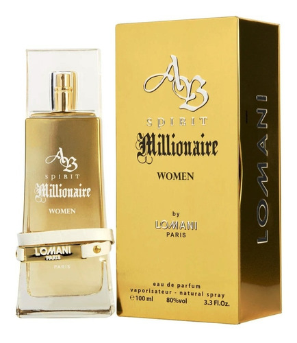 Perfume Mujer Ab Spirit Millionaire Lomani Eau De Parfum100v Volumen de la unidad 100 mL