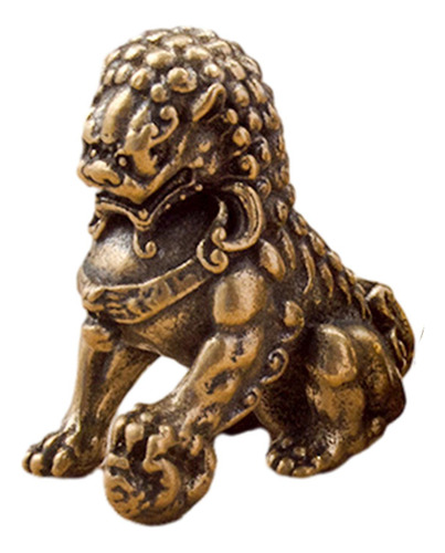 2 Estátua De Chinês De Latão,