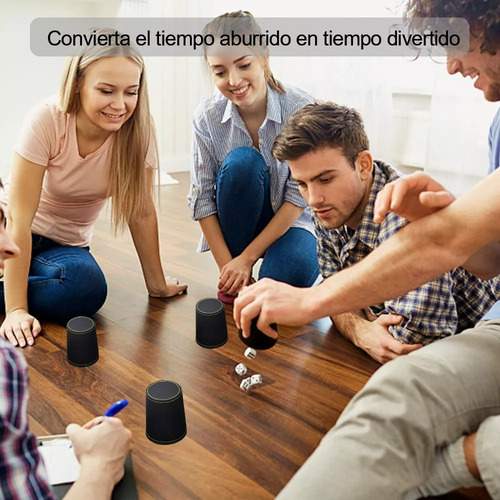 Juego De Mesa Juego De 4 Cachos De Eco Cuero Negro