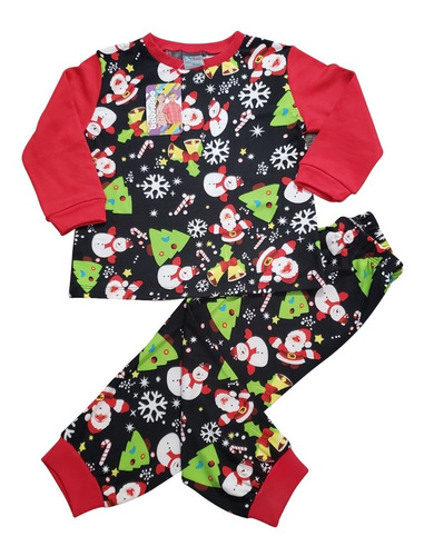Pijama De Navidad Unisex Marca Babsiboo Ref. 6214 