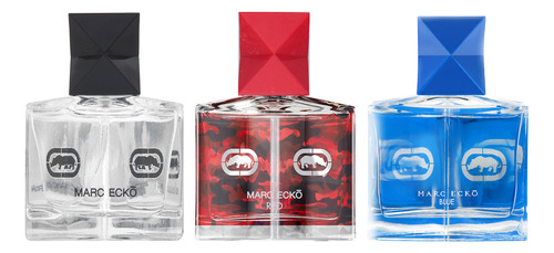 Marc Ecko Set 3 Pzas Eau De Toilette Spray Para Hombre 15 Ml