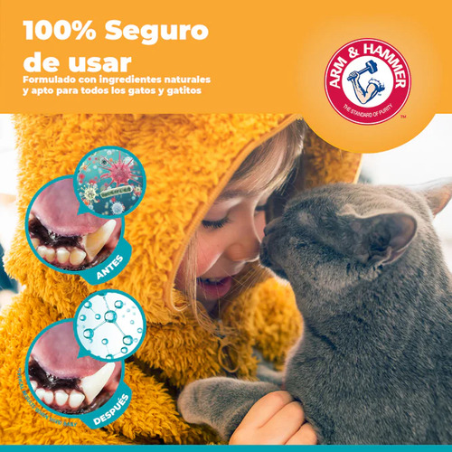 Arm & Hammer Kit Pasta Dental Cepillo Gato Aliento Fresco At