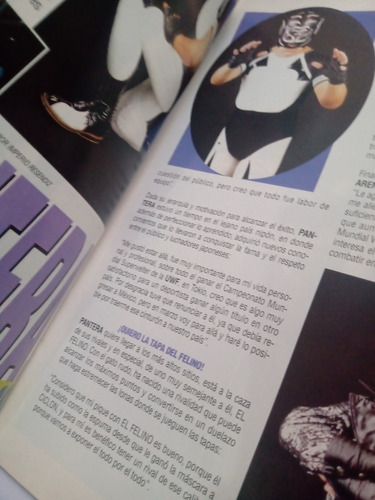 Imagen 3 de 7 de Revista Arena 1994 Konnan Y Las Nenas Máscara Sagrada