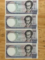 Comprar Set De Billetes Venezolanos 500 Bs Sin Circular Y En Serie