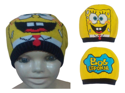 Gorro Bob Esponja Para Niño