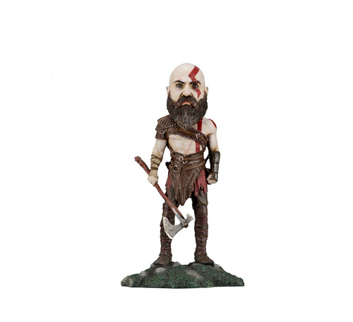 Figura Kratos God Of War Head Knock Neca - 49319