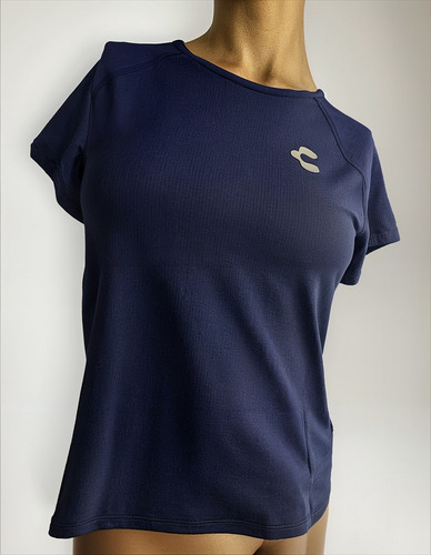 Playera Deportiva Charly Para Dama 5018216 Azul / Oscuro