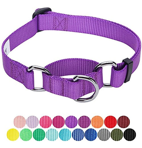 Blueberry Pet Classic Solid Color Safety Training Martingale