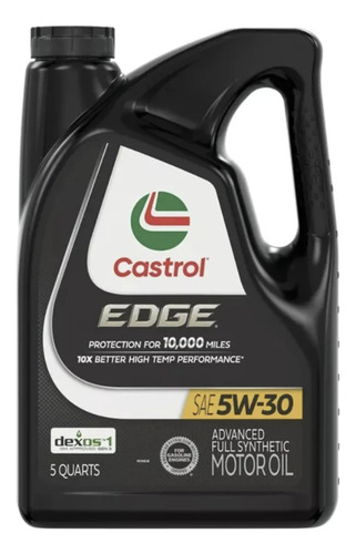6 Pack Aceite Castrol Edge 5w30 Sintético 4.73 Litros