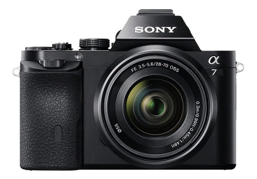  Sony Kit ILCE-7K + lente 28-70mm OSS DSLR color  negro