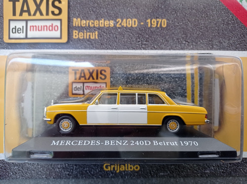 Taxis Del Mundo Mercedes Benz 240d. 1970. Berlín.