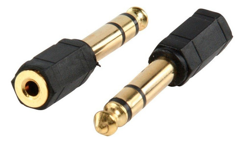 Adaptador Jack Hembra 3,5mm Estéreo A Macho 6,3mm Esterero