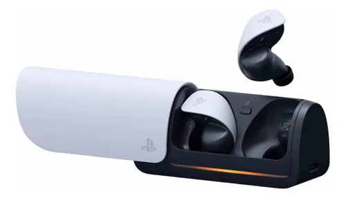 Auriculares in-ear gamer inalámbricos Sony Pulse Explore 1000038064 blanco y negro