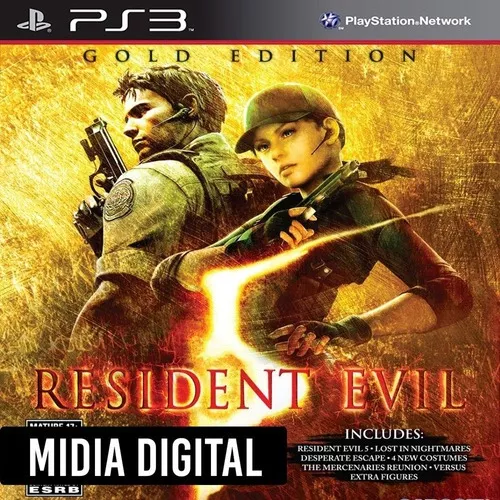 Kit 3 jogos Resident Evil 4/5/6 xbox 360 (Mídia Digital) – Games