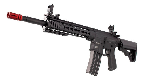 Imagem 3 de 6 de Rifle Airsoft Ar15 Neptune Keymod 10 + Nf