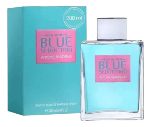 Perfume Antonio Bandera Blue Seduction Dama 200ml Original