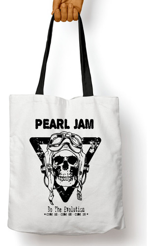 Bolso Pearl Jam Craneo (d1687 Boleto.store)